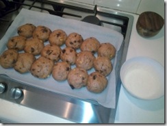 Risen buns Risen buns