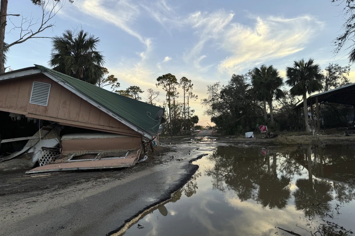 Aftermath of Hurricane Helene. And now NHC issues advisory on Hurricane Milton to hut Florida peninsula "Tuesday night or early Wednesday"