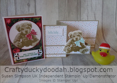 Craftyduckydoodah!, Baby Bear, October 2018 Coffee & Cards Project, Stampin' Up! UK Independent  Demonstrator Susan Simpson, Supplies available 24/7 from my online store, 