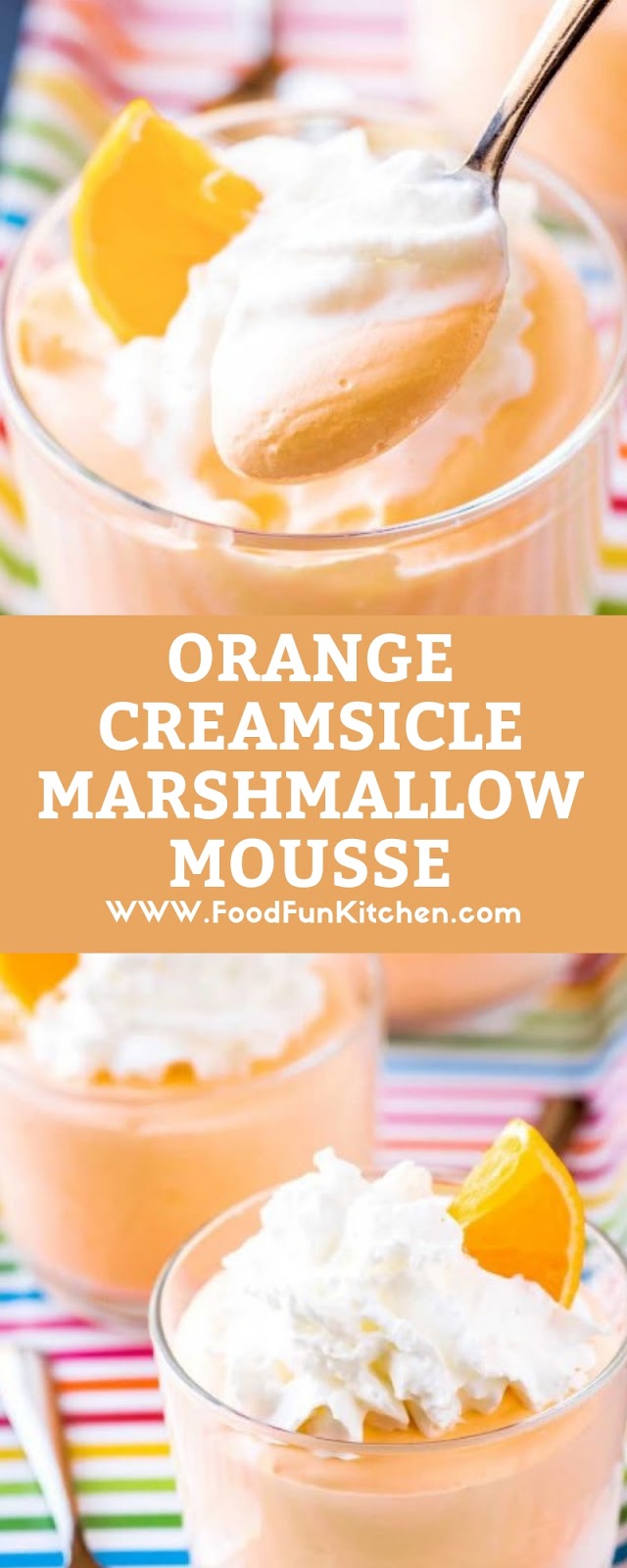 ORANGE CREAMSICLE MARSHMALLOW MOUSSE