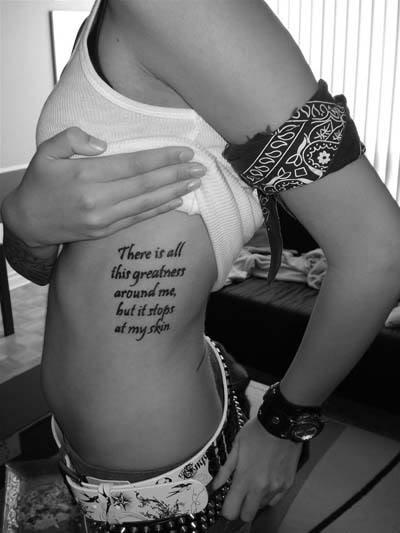 tattoo quotes on ribs. quotes for tattoos on ribs 