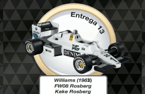 leyendas de la formula 1, williams fw08C keke rosberg