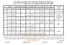 مواصفات الورقة الامتحانية هندسة الصف الثانى الاعدادى الترم الاول 2018