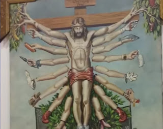 Resultado de imagem para jesus na exposição santander