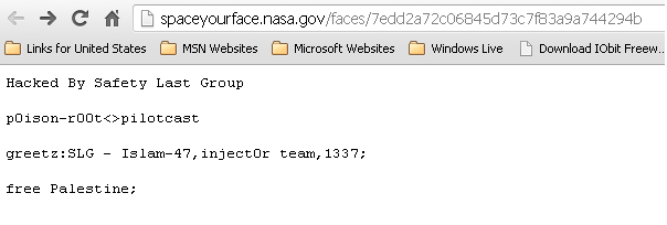 nasa hacked