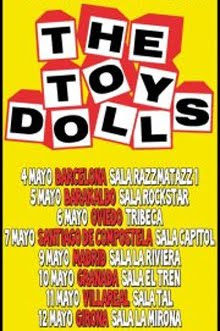 Gira por España de The Toy Dolls en mayo 2012 