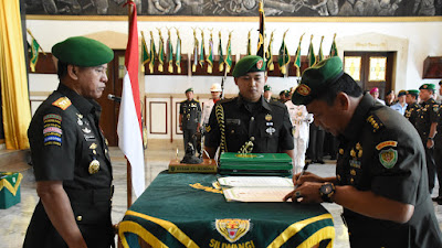 Pangdam III/Siliwangi Pimpin Serah Terima Dan Penyerahan Tugas Jabatan