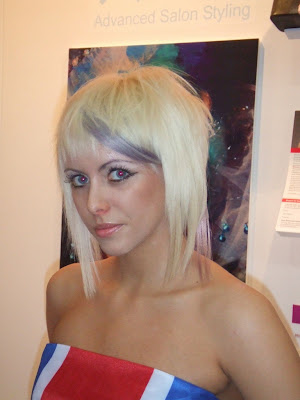 Short blonde Inverted Bob haircuts