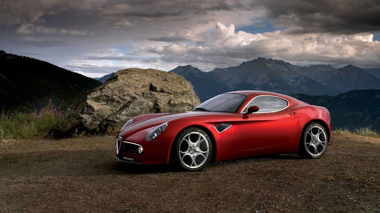 Alfa Romeo 8C HD Wallpaper