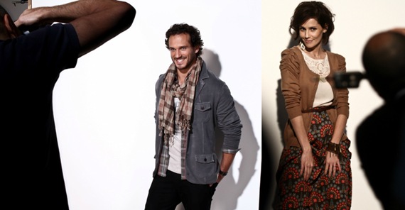 Hering Coleção Outono 2012:  Deborah Secco e Paulo Rocha
