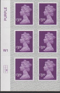 £3 definitive stamp 2019 Walsall printing cylinder block