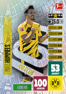 Topps Match Attax Bundesliga 2020-2021 Borussia Dortmund Set