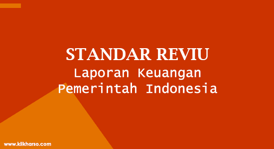 standar reviu laporan keuangan pemerintah