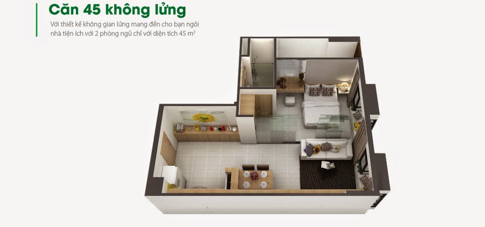 can ho 41 m2 tại la astoria