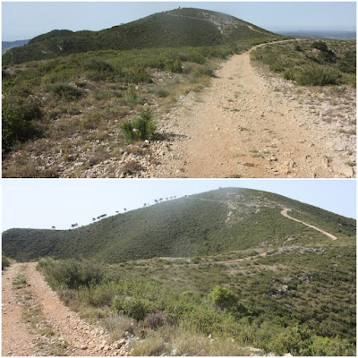 LA BISBAL DEL PENEDÈS - Mas Bartomeu - Puig de la Cova - Cova Gran - Puig la Serreta - Puig Francàs, Camí del Tallafoc de Coll d'Arca (Carena de la Cativera) i Puig de la Cova