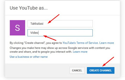 Nama Channel kamu di youtube takkalasi.com
