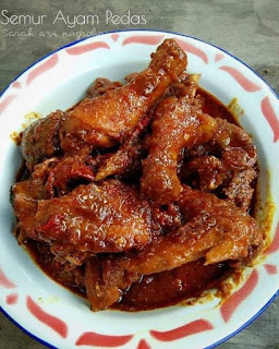 Resep Ayam Semur Pedas