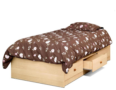 kid bed from wood