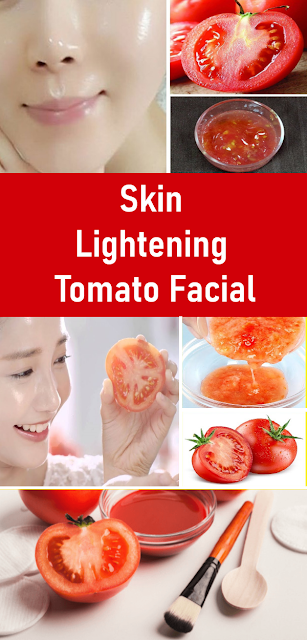 Skincare: Skin Lightening Tomato Facial