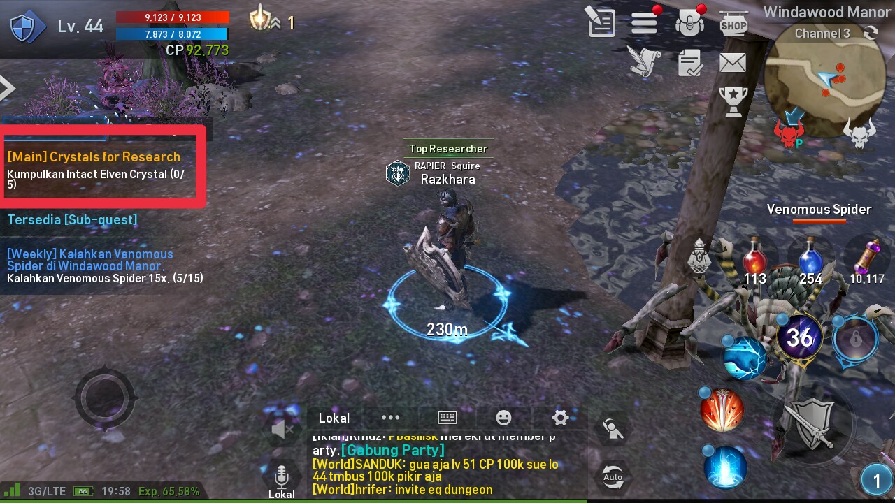 Tips Cara Cepat Leveling  Bermain Lineage 2 Revolution