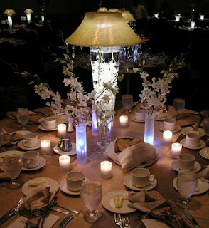 Wedding Decorations, Centerpieces and Arrangements with Orchids