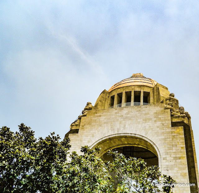 Mirante da Praça da República na Cidade do México