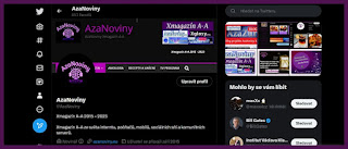 AzaNoviny - Twitter (profil)