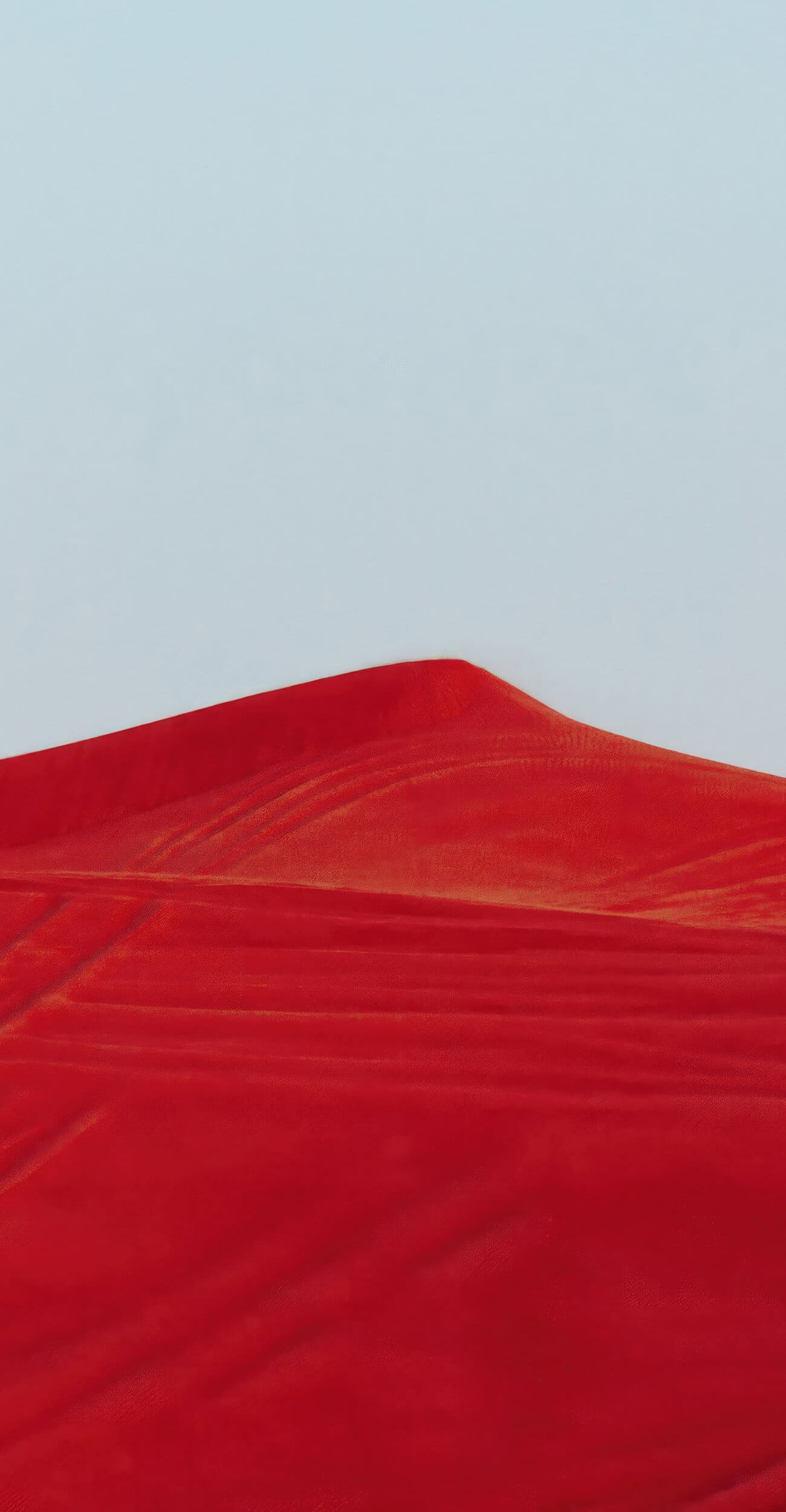 خلفية طبيعة كثبان رملية حمراء بدقة 4K للايفون