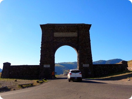 Yellowstone arch