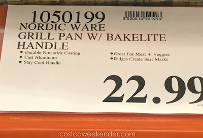 Deal for the Nordic Ware 11-inch Nonstick Grill Pan at Costco