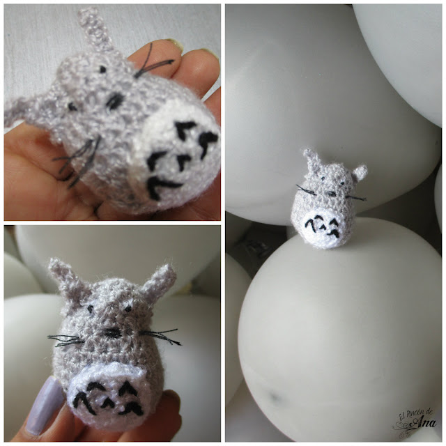 Totoro en amigurumi