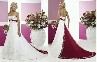 Vestidos de Novia Blanco y Rojo, parte 3