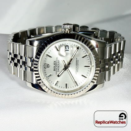 Rolex Date Just Replica Watch 2836-2 Copy Swiss Eta