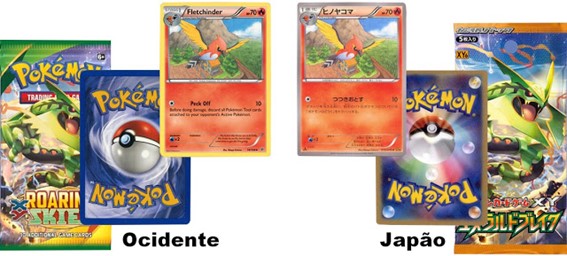 Localização das Cartas Pokémon TCG