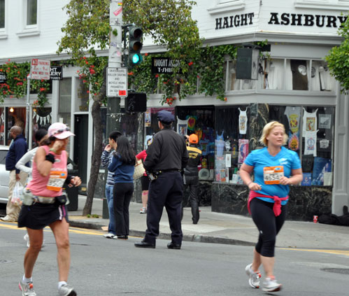 we crossed Ashbury St.