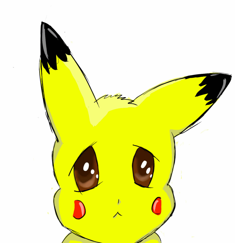 Clip Art Sad Pikachu