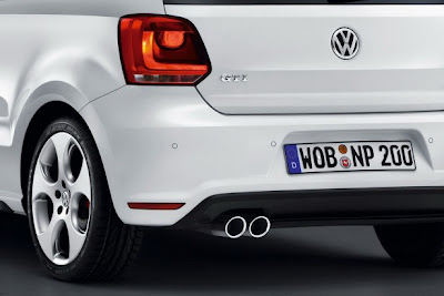 2011 Volkswagen Polo GTI Taillight View