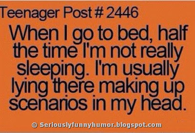 Lying in bed making up scenarios in my head funny meme