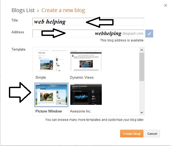 Get a Domain for Blogger blog