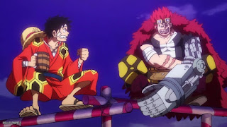 ワンピース アニメ 1080話 キッド ルフィ ONE PIECE Episode 1080