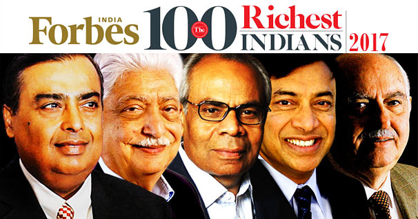 Top 100 Richest Person in India 2017 - Forbes 2017 Billionaires List