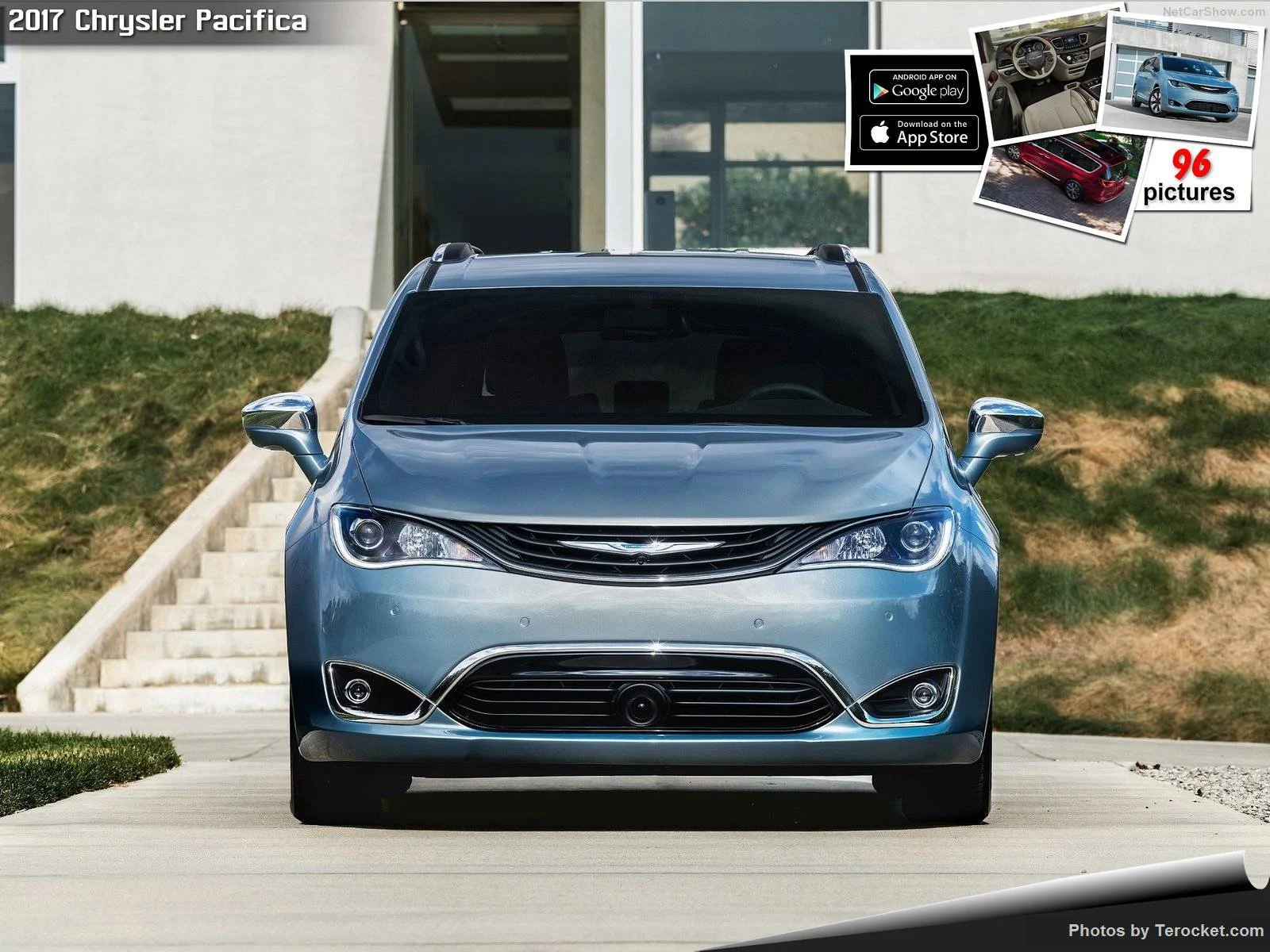 Hình ảnh xe ô tô Chrysler Pacifica 2017 & nội ngoại thất