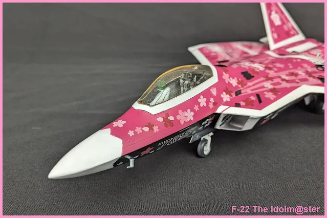 F-22 Raptor The Idolm@ster au 1/48.