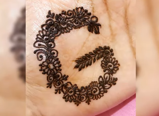 Mehndi designs with letters - Mehndi designs with letters - NeotericIT.com