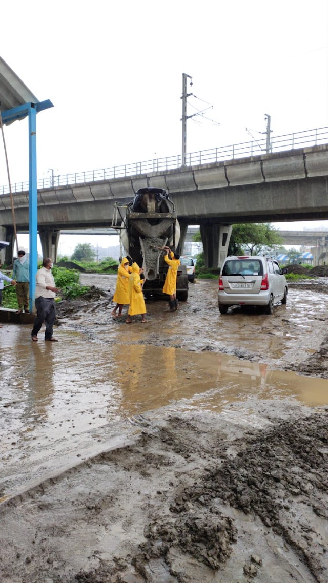 पनवेल शहर जिल्हा राष्ट्रवादी सामाजिक न्याय विभागाच्या या तळोजा समस्येच्या मागणीला यश