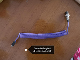 Tips dan Tutorial Merapihkan Kabel Coiled yang Melar - adjie.id langkah-langkah coiled kabel