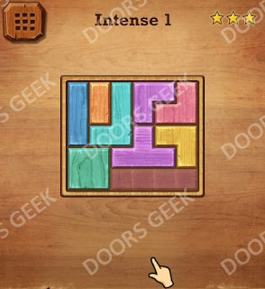 Cheats, Solutions, Walkthrough for Wood Block Puzzle Intense Level 1