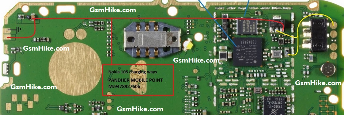 Nokia 105 dual sim charging solution