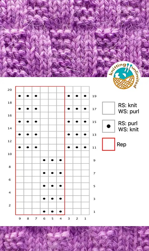 Knit purl for blanket, knit stitch, knit and purl stitch patterns, Knit purl chart free