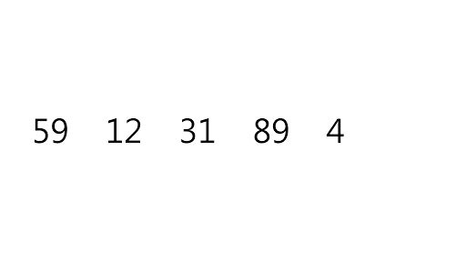 產生 5 個亂數